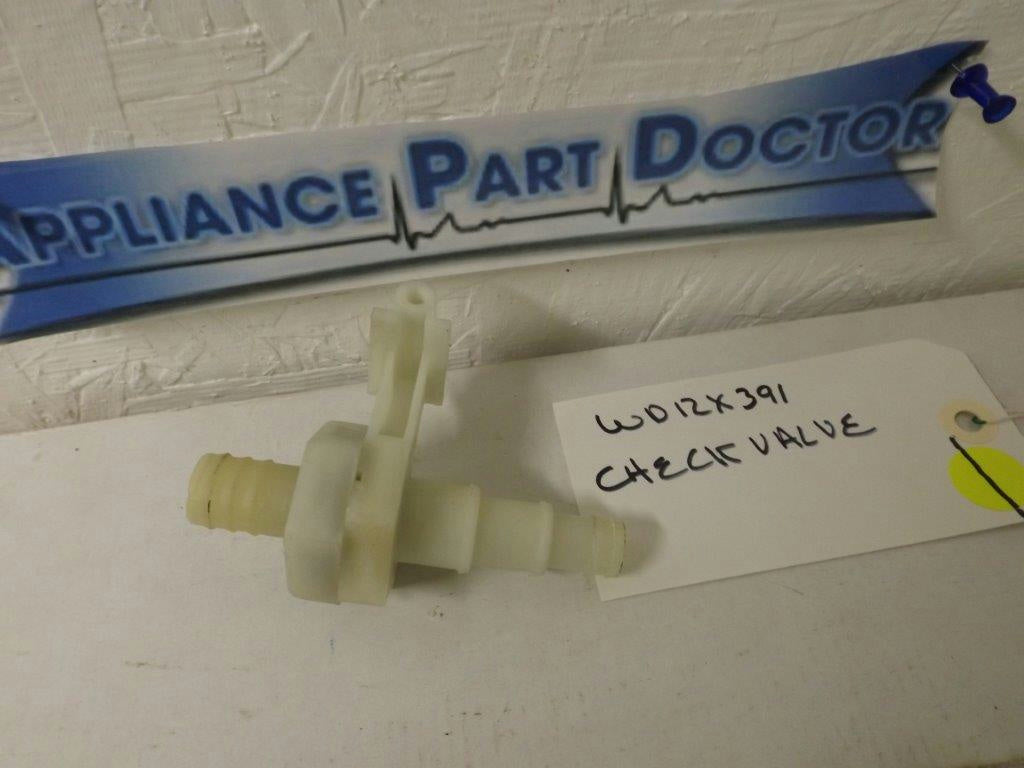 GENERAL ELECTRIC KENMORE DISHWASHER WD12X391 CHECK VALVE USED GENERAL ELECTRIC KENMORE DISHWASHER WD12X391 CHECK VALVE USED